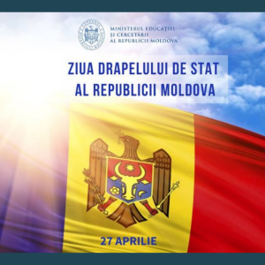 Mesajul ministrului Educației și Cercetării Anatolie Topală de Ziua Drapelului de Stat al Republicii Moldova