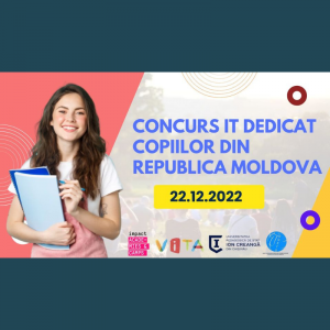Concurs IT dedicat copiilor din Republica Moldova