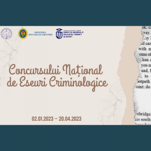 Concursul Național de Eseuri Criminologice