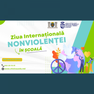 Ziua Internațională a Nonviolenței în Școală