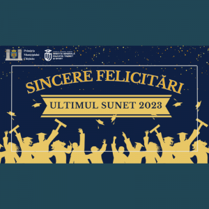 Mesaj de felicitare cu prilejul Ultimului sunet