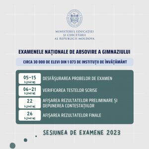 Probele de examen pentru absolvenții de gimnaziu s-au încheiat